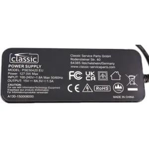 Fonte de alimentação 15VDC 8A para Microsoft Surface Book - 127W