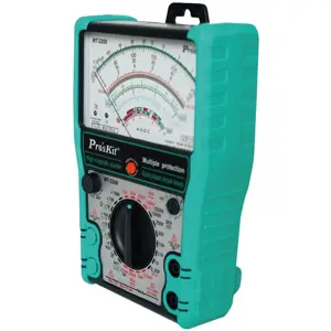 Multímetro analógico (1000Vac/dc 10Adc 200MΩ Cap. hFE Bat IR)
