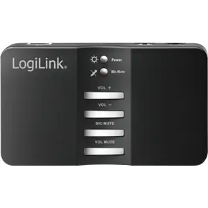 Placa de som externa USB 2.0 de 8 canais (7.1) c/ Line-In + Mic + S/PDIF in/out