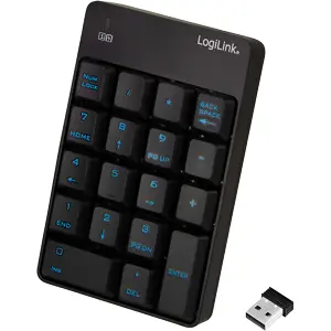 Teclado numérico 18 teclas (sem fio)