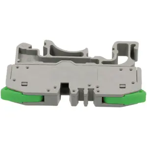 Borne de ligação rápida para calha DIN 1 via (0.2...4.0mm²) - Verde