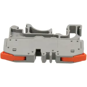Borne de ligação rápida para calha DIN 1 via (0.2...4.0mm²) - Laranja