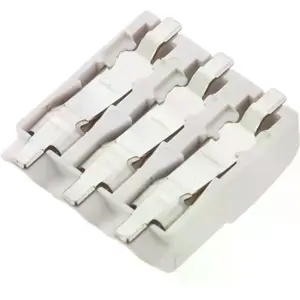 Ligador Rápido para PCB 3 conexões (0.2..0.75mm²) Unifilares - SMD p/ soldar
