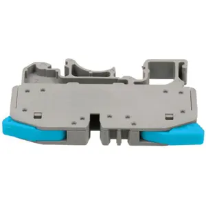 Borne de ligação rápida para calha DIN 1 via (0.5...6.0mm²) - Azul
