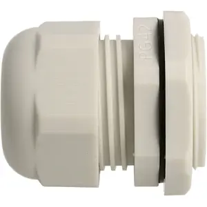 Prensaestopas gris PG42 para cables Ø30...38mm IP68 c/ tuerca