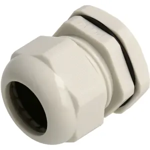 Prensaestopas gris PG42 para cables Ø30...38mm IP68 c/ tuerca
