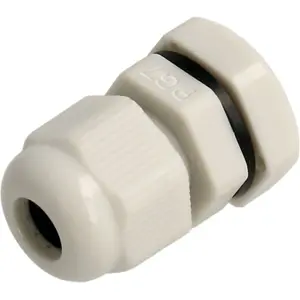 Bucim cinza PG07 para cabos Ø3.5...6mm IP68 c/ porca