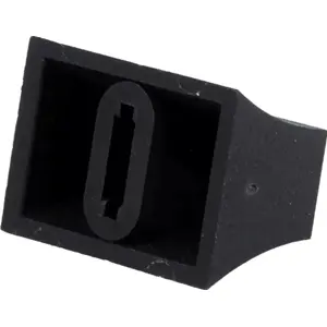 Botão com indicador p/ para potenciómetro deslizante (veio 6x3mm)