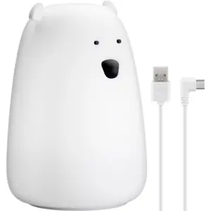 Lámpara LED RGB-W (3000K) Touch sin cables recargable (USB-C) - Urso Polar