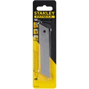 Lâminas de substituição para faca X-Ato 18mm FatMax - [5 unid.]