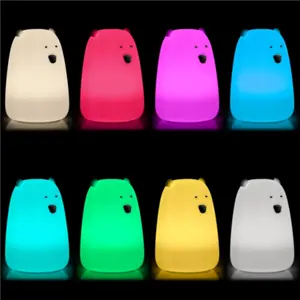 Lámpara LED RGB-W (3000K) Touch sin cables recargable (USB-C) - Urso Polar