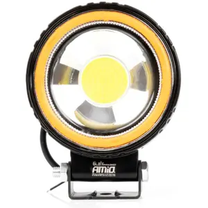 Projetor LED de trabalho 9-36Vdc 48W 3600lm 6500K (branco frio) + Luz amarela - Ø110x38mm
