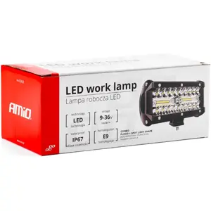 Projector LED OFF ROAD (Flood + SPOT)  9..36V 120W 6000K 3200lm IP67 - 170mm