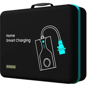 Carregador para carro elétrico (Wallbox) de 22kW trifásico c/ WiFi/BLE/RFID e ficha CEE - Tomada tipo 2 (sem cabo)