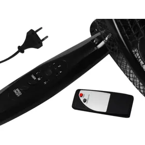 Ventoinha de Pé Ø41cm 50W 3 Modos c/ comando remoto - Preto