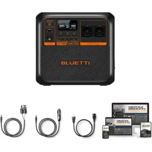 Power Station 1800W 1440Wh c/ UPS, Carregamento Solar 500W e App Bluetooth