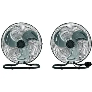 Ventoinha 3-em-1 (Pé / mesa / parede) Ø46cm 50W 3 Modos - Preto