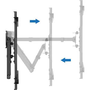 Soporte de pared ajustable con brazo para LCD de 37'' a 80'' (94 a 203 cm)