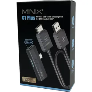 Extensor de vídeo Wireless (5GHz) de USB-C DP-Alt para HDMI 1080p - até 50m - c/ Power Input