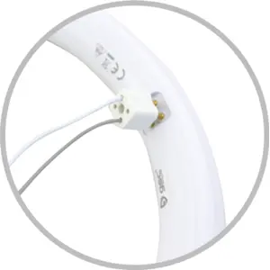 Lámpara LED circular Ø400mm 230VAC 30W 3200lm 6500K