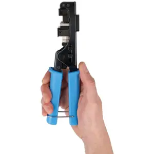 Alicate de cravar Keystones RJ45 IDC110 a 90º