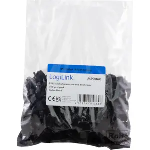 Tapa de protección p/entrada RJ45 - 100 unid.