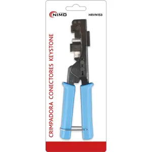 Alicate de cravar Keystones RJ45 IDC110 a 90º