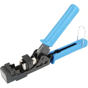 Alicate de cravar Keystones RJ45 IDC110 a 90º