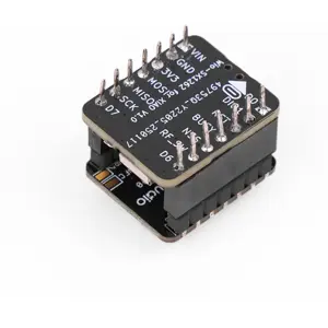 Kit microcontrolador XIAO nRF52840 e placa Wio-SX1262 para Meshtastic c/ BT 5.0
