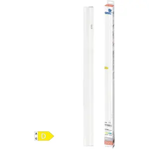 Luminária LED tipo T5 250V 8W 4000K / 6000K 960lm - 600mm