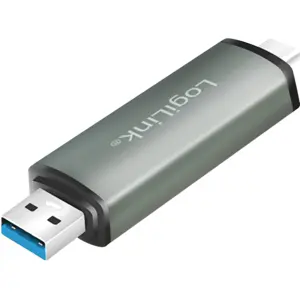 Leitor de cartões de memória SD/microSD - USB 3.2 Gen1 (USB-A / USB-C OTG)