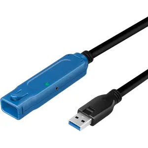 Cabo extensão activo USB-A 3.0 macho - fêmea - 10m