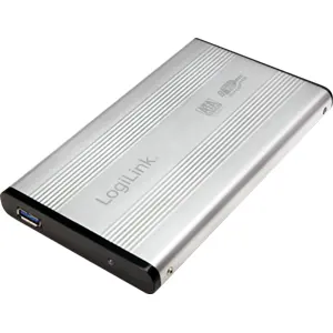 Caixa para disco rígido SATA III 2.5'' c/ USB-A 3.0 - Cinza