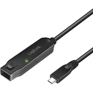 Cabo extensão activo USB-C 3.2 Gen2 macho - fêmea - 5.0m
