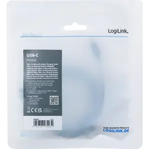 Cabo USB-C 3.2 PD «» MS Surface (15V/4A) - 1,8 m