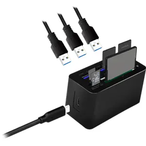 Docking Station 8-em-1 USB 3.2 (HUB 3xUSB / SD / microSD / M2 / MS / CF)