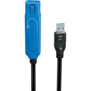 Cabo extensão activo USB-A 3.0 macho - fêmea - 10m