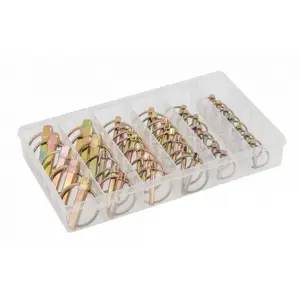 Conjunto 50 Cavilhas de Mola (5 x 36mm - 11 x 45mm)