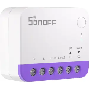 Interruptor Inteligente Wi-Fi p/ controlo de estores c/ Matter