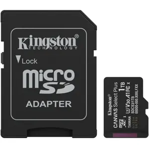 Cartão de memória MicroSDXC 1TB C10 U3 V30 A1 (150MB/s) + adaptador SD