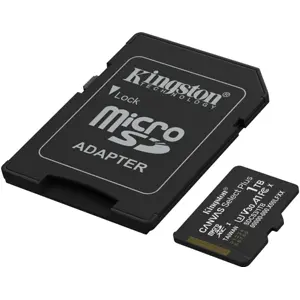 Cartão de memória MicroSDXC 1TB C10 U3 V30 A1 (150MB/s) + adaptador SD