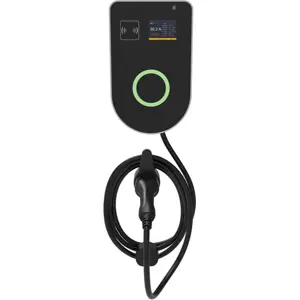 Carregador para carro elétrico (Wallbox) de 7kW monofásico c/ RFID  (compatível com Tuya) - Tipo 2