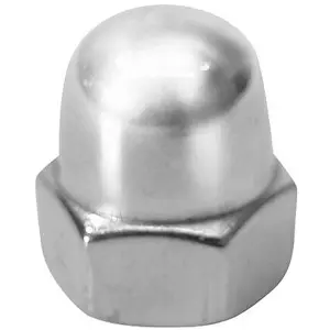Tuerca de ala hexagonal de acero inoxidable M3