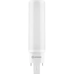 Lâmpada LED tipo PL G24Q-2 4 pinos 7W (=18W/840) 770lm 4000K (branco neutro)
