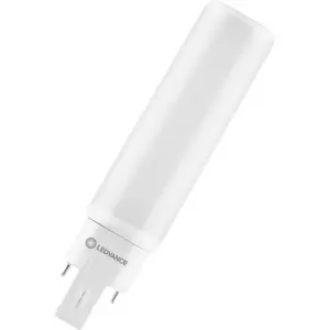 Lâmpada LED tipo PL G24Q-2 4 pinos 7W (=18W/840) 770lm 4000K (branco neutro)