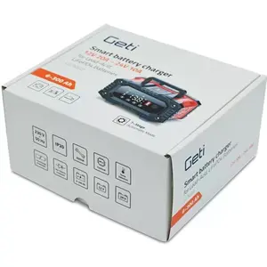 Carregador de bateria Chumbo e LiFePO4 12V/20A 24V/10A