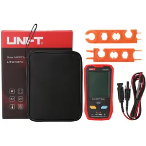 Testador paineis solares (Pmax: 5..800W: Vmp: 12..60V: Imp: 0..35A)