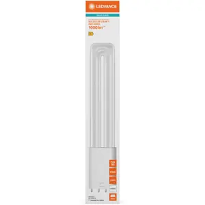 Lâmpada LED tipo PL 2G11 4 pinos 8W (=18W/840) 1000lm 4000K (branco neutro)