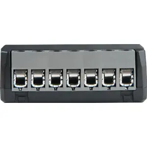 Módulo interruptor duplo para automação Wifi c/ controle de estores elétricos e medição de energia
