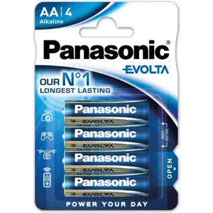 Pilhas alcalinas 1.5V LR06 / AA - [4 unid.]